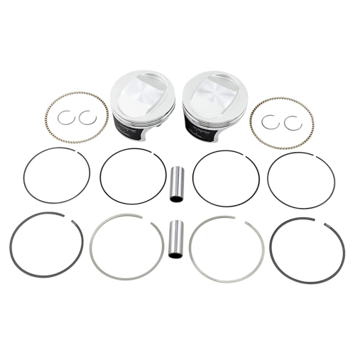 Wiseco - Wiseco Tracker Series Piston Kit (95ci.) - .010in. Oversized, 10.5:1 Compression - K0208P1