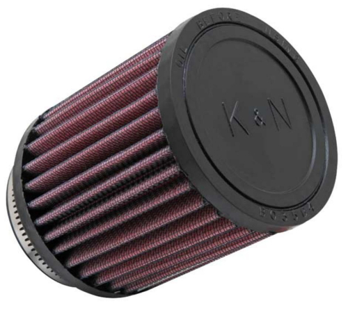 K&N Engineering - K&N Engineering Universal Round Straight Air Filter - Rubber End Cap - RB-0700