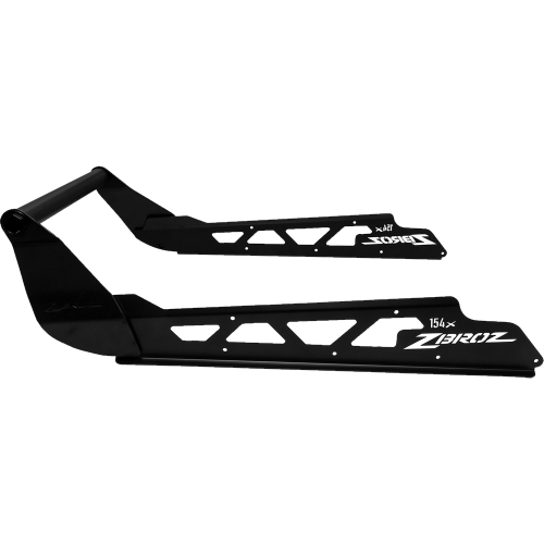 Zbroz Racing - Zbroz Racing Rear Bumper - 154in. - Black - K40-0821545-01