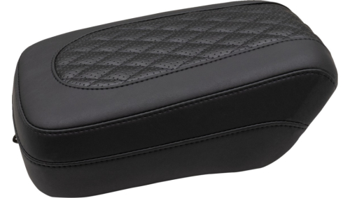 Mustang - Mustang Squareback Passenger Seat - Diamond Stitch - Black - 88202
