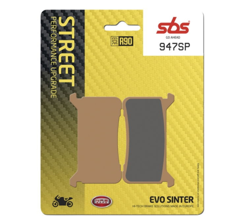 SBS - SBS Front Sintered-Modern Large Displacement Brake Pads - 947SP