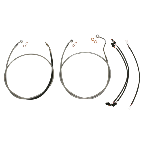 Magnum - Magnum Stainless Steel XR Handlebar Installation Kit for 12-14in. Ape - 589851