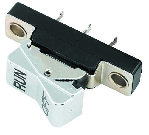 Twin Power - Twin Power Run/Off Switch for Early Style Handlebar Switches - Chrome - 601595