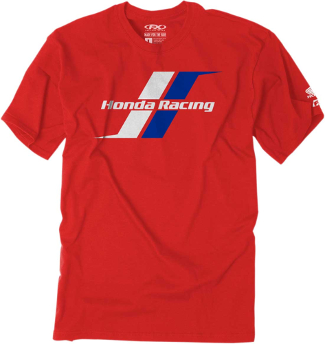 Factory Effex - Factory Effex Honda Stripes Premium T-Shirt - 22-87302 - Red - Medium