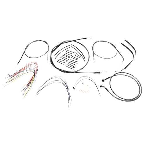 Magnum - Magnum Black Pearl Handlebar Installation Kit for 14-16in. Ape - 487653