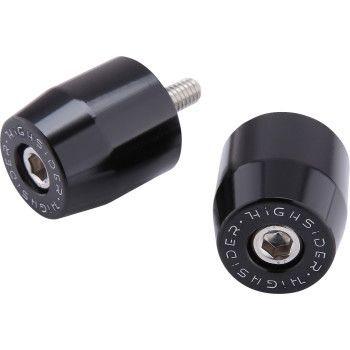 Highsider - Highsider Handlebar End Weights - Black - 161-044