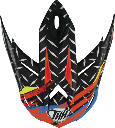 THH Helmets - THH Helmets Assault Visor for T710X Helmets - Black - 646222