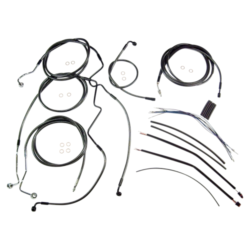 Magnum - Magnum Black Pearl Handlebar Installation Kit for 12-14in. Ape - 487921