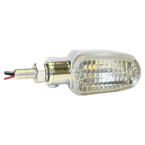 K&S Technologies - K&S Technologies DOT Incandescent Marker Lights - 3 wires - Chrome/Clear - 25-7705CM