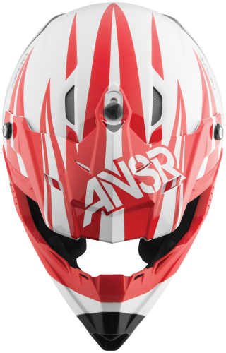 Answer - Answer Visor for Nova Dyno Helmet - Red/White - 454709