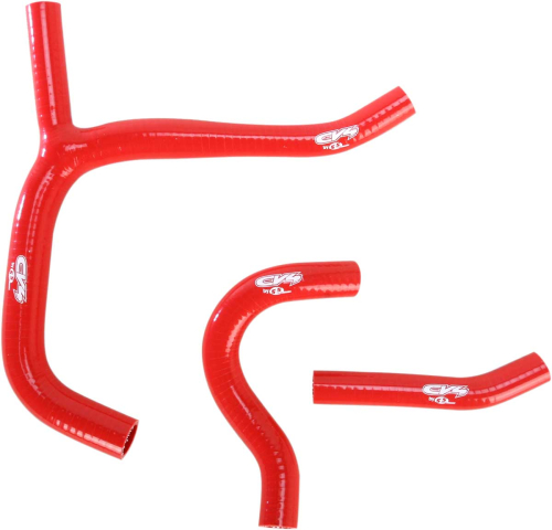 CV4 - CV4 Radiator Hose Kit - Red - SFSMBC245R