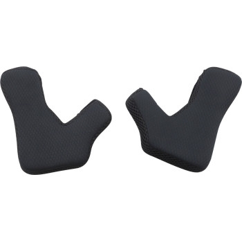 100% - 100% Cheek Pads for Aircraft Bicycle Helmet - Black - Sm/Md/XL - 89008-00002