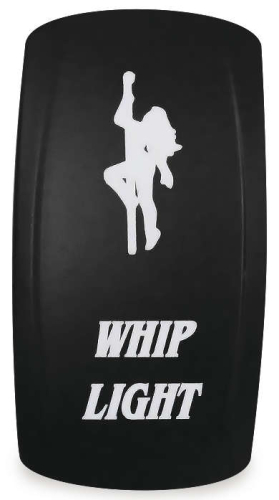 ModQuad - ModQuad Laser Engraved Light Switch - Whip Light Girl - RS-WHIP-G