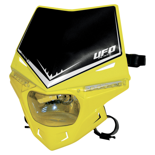 UFO Plastics - UFO Plastics Stealth Headlight - Yellow - PF01715102