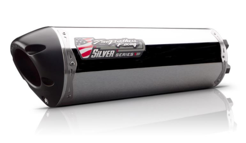 Two Brothers Racing - Two Brothers Racing M-2 Silver Series V.A.L.E. Slip-On - Aluminum - 005-1500406V-S