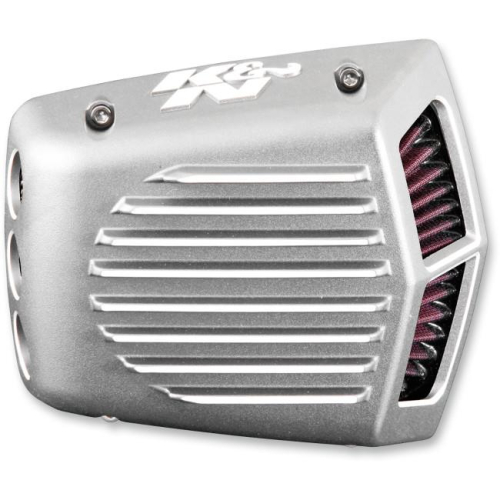 K&N Engineering - K&N Engineering Street Metal Air Intake System - Shaker Silver - RK-3950S