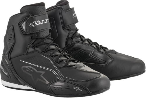 Alpinestars - Alpinestars Stella Faster-3 Womens Riding Shoes - 2510419119-7.5 - Black/Silver - 7.5
