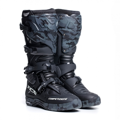 TCX - TCX Comp EVO 2 Michelin Boots - 20179T9662-Z54-48 - Black/Camo - 48