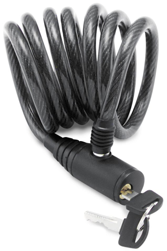 Bully Locks - Bully Locks 3/8in. x 6ft. Coil with Integrated Cable Lock - 4009