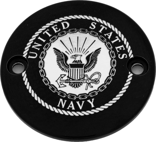 Custom Engraving LTD - Custom Engraving LTD Patriotic Points Cover for Navy - Black - M8 - NAV16-63BG