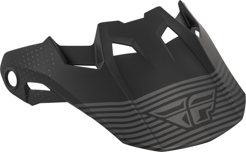 Fly Racing - Fly Racing Visor for Formula Helmets - Axon Black/Blue - YL to Sm - 73-4729S