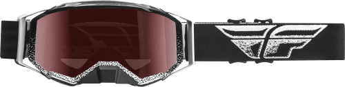 Fly Racing - Fly Racing Zone Pro Watersport Goggles - FLA-046 Black/White / Polarized Bronze Lens OSFA
