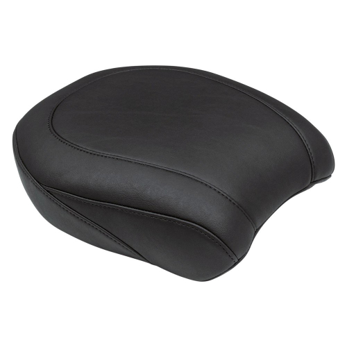 Mustang - Mustang Wide Tripper Passenger Seat - Smooth - Black - 75037