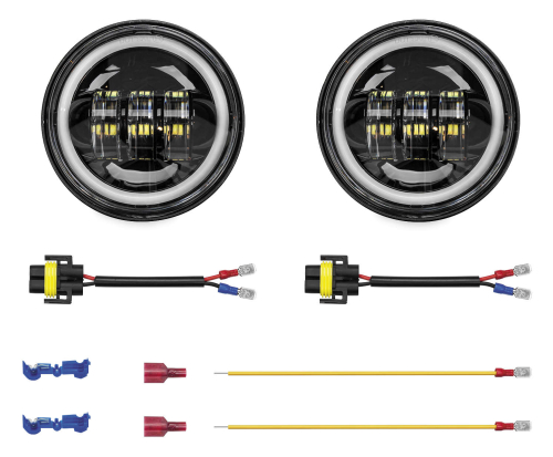 XK Glow - XK Glow Driving Lights - Black - XK042007-B