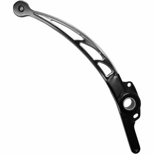 Carl Brouhard Designs - Carl Brouhard Designs Single Shifter Lever - Black with Off-Set Cut - ISA0001B