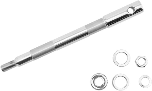Drag Specialties - Drag Specialties Chrome Axle Kit - Front - 16-0306BC520
