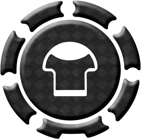 Keiti - Keiti Gas Cap Protector/Honda - Carbon Fiber - RH001CF