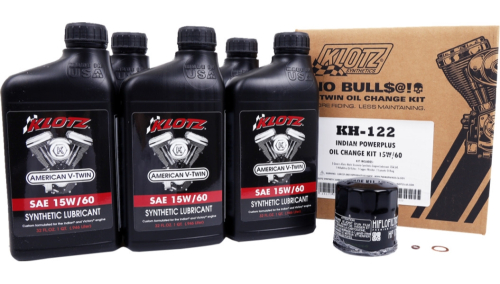 Klotz Oil - Klotz Oil Synthetic Oil Change Kit - 15W/60 - KH-122