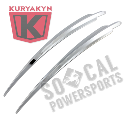 Kuryakyn - Kuryakyn Rear Leading Edge Fender Accents for Trikes - 7216