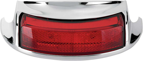 Drag Specialties - Drag Specialties Rear Fender Tip Light - LED with Red Lens - 2040-0583