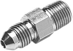 Goodridge - Goodridge Universal Tube Adapter - (-3) to 1/8in. NPT - Chrome - P816-03CH