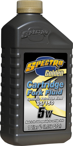 Spectro - Spectro 5W Golden Cartridge Fork Fluid Synthetic Blend - 1Lt. - 310250