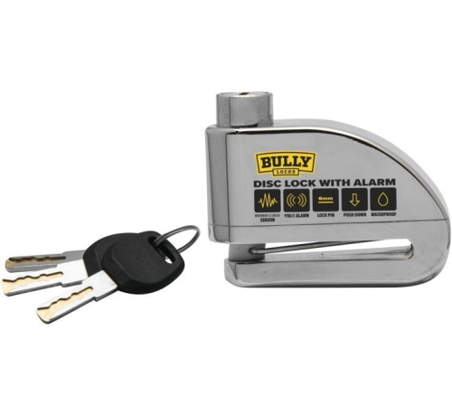 BikeMaster - BikeMaster Disc Lock with Alarm - 6mm. - DF-3803