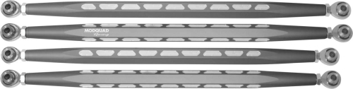 ModQuad - ModQuad Hex Rear Radius Rods - 12mm - Gray-Recut - RZR-RR-1KT-HEX-G