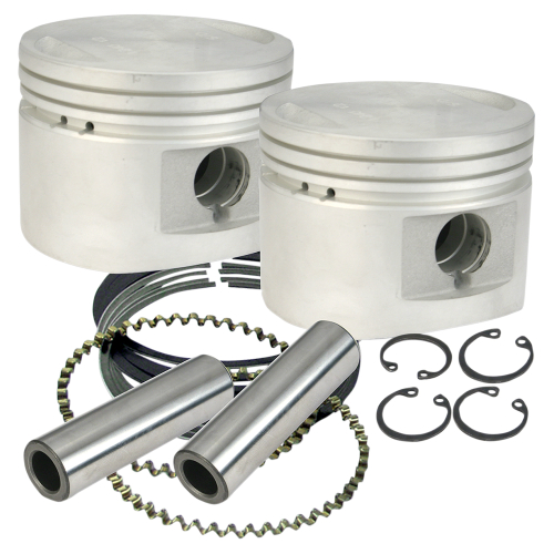 S&S Cycle - S&S Cycle 80in. Piston Kit for Stock or S&S Motor - Standard Bore - 920-0015