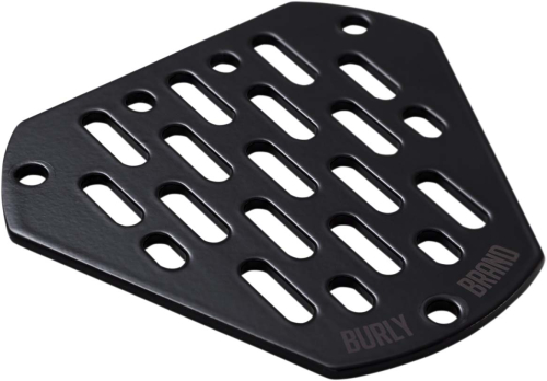 Burly Brand - Burly Brand Face Plate for Hex Air Cleaner - MX - Black - 0206-0181-B