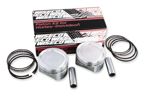 Wiseco - Wiseco VT Piston Kit (106ci, Flat Top) - Standard Bore 3.937in, 10:1 Compression - VT2781