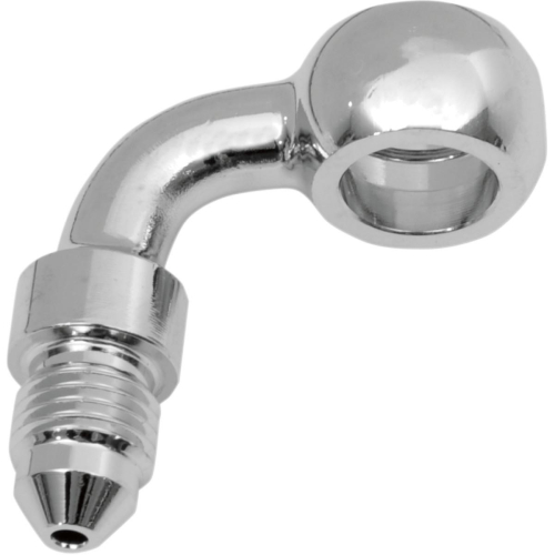 Russell - Russell Mach 3 Brake Line Fitting - 10mm Banjo, #3 Male, 90 Degrees - R4051SS