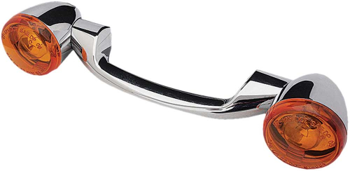 HardDrive - HardDrive Light Bar - Chrome with Amber Lenses - 161800