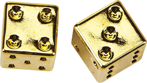 HardDrive - HardDrive Valve Stem Cap - Gold Dice - W99-6217G(2)