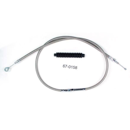 Motion Pro - Motion Pro Armor Coat Stainless Steel Longitudinally Wound Clutch Cable - 67-0158