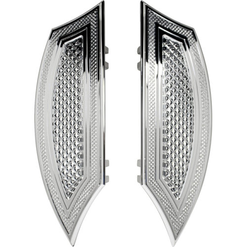 Eddie Trotta Designs - Eddie Trotta Designs Driver Floorboards - Chrome - TC-553-3/4