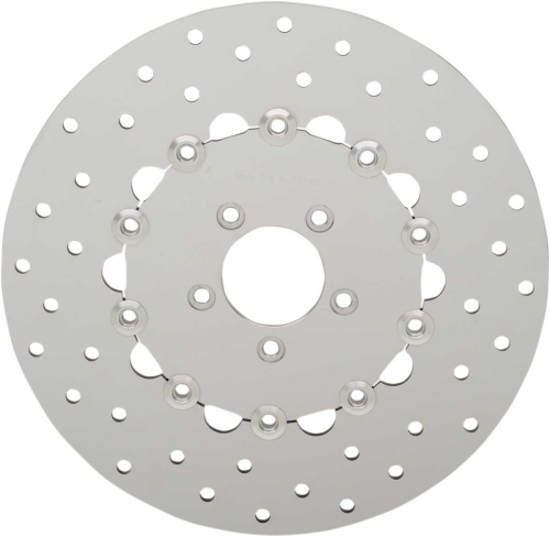Drag Specialties - Drag Specialties Polished Stainless Steel Brake Rotor - 1710-3157