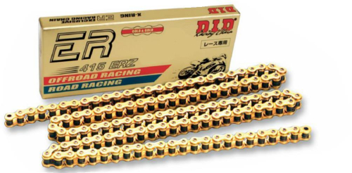 D.I.D - D.I.D 415 ERZ Series Racing Chain - 120 Links - Gold - 415 ERZ G&G X 120 RB