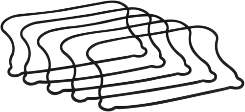 James Gasket - James Gasket Lower Rocker Cover Gasket - Rubber - JGI-17353-86-A