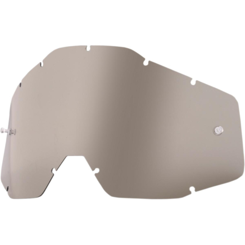 100% - 100% Dual Anti-Fog Lens for Racecraft/Accuri Goggles - Smoke - 51001-007-02